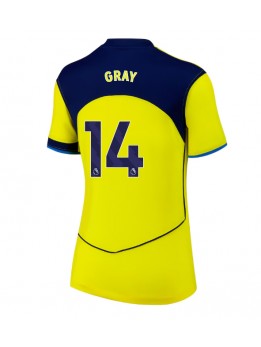 Billige Tottenham Hotspur Archie Gray #14 Tredjedrakt Dame 2025-26 Kortermet